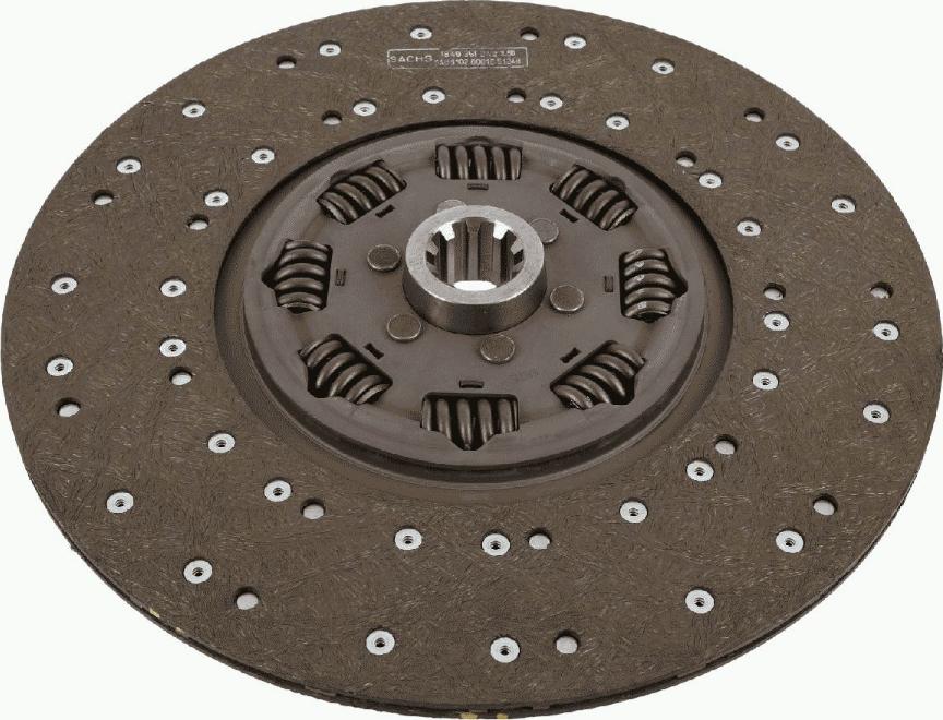 SACHS 1878 027 441 - Sajūga disks www.autospares.lv