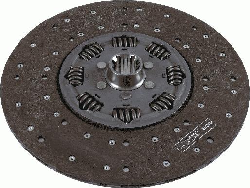 SACHS 1 878 027 231 - Sajūga disks www.autospares.lv