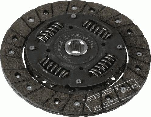 SACHS 1 878 075 141 - Диск сцепления, фрикцион www.autospares.lv