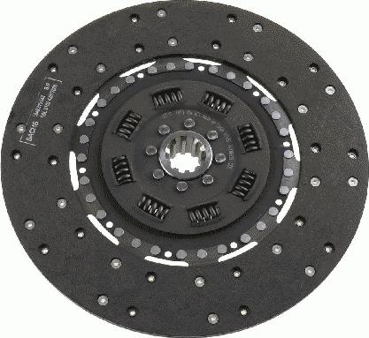 SACHS 1 878 076 031 - Sajūga disks www.autospares.lv