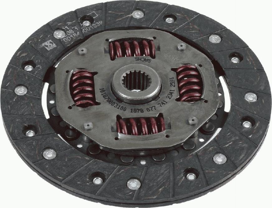 SACHS 1878 077 741 - Sajūga disks autospares.lv