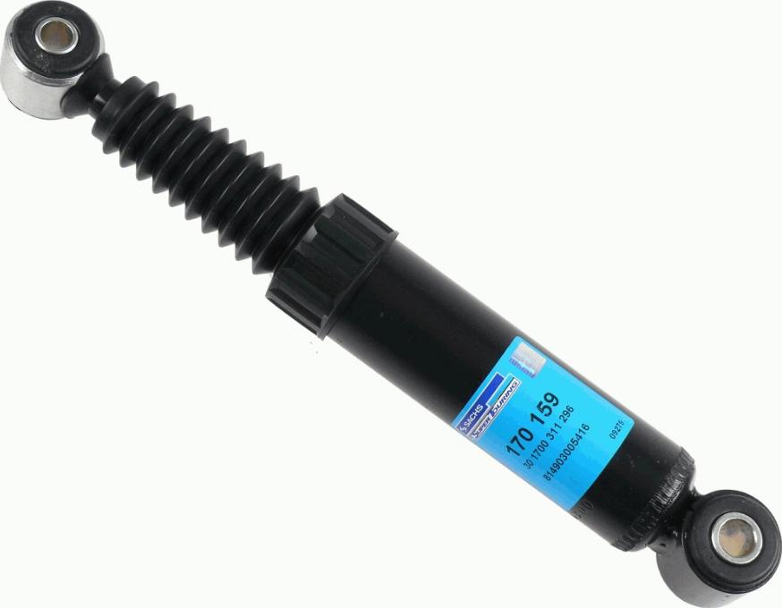 SACHS 170 159 - Shock Absorber www.autospares.lv