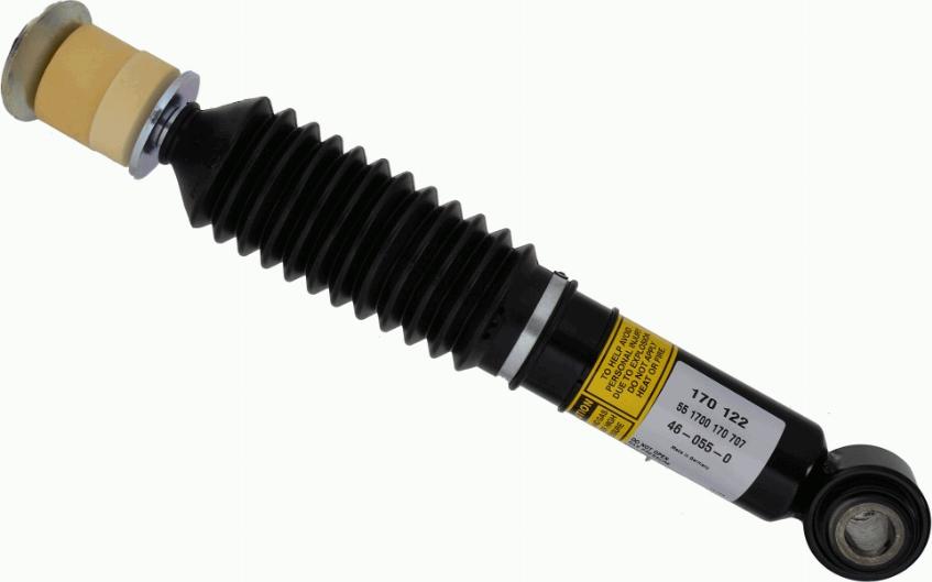 SACHS 170 122 - Amortizators www.autospares.lv