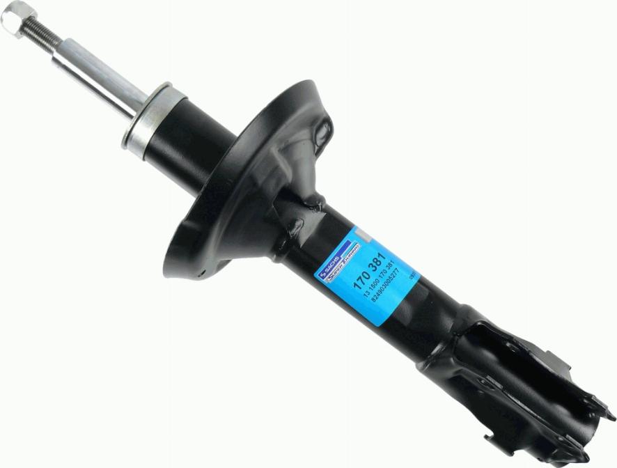 SACHS 170 381 - Shock Absorber www.autospares.lv