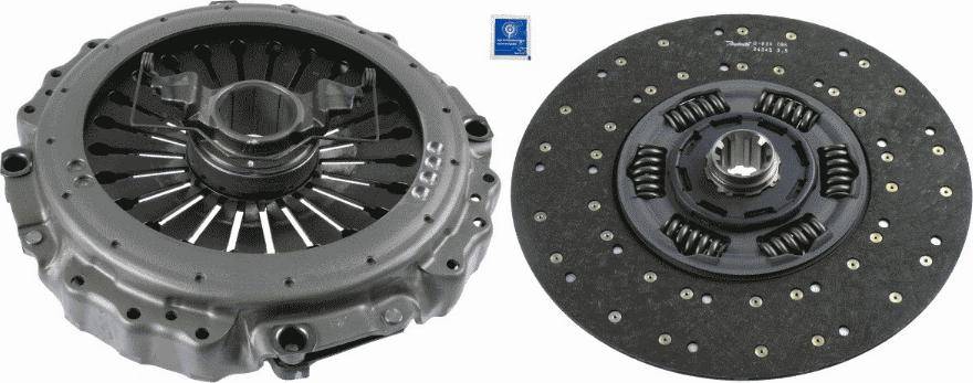 SACHS 3 400 043 032 - Sajūga komplekts www.autospares.lv