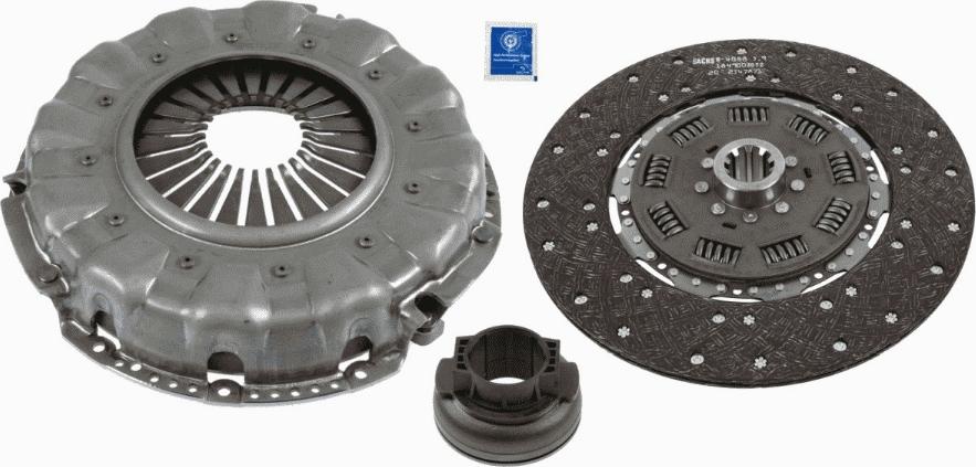 SACHS 3 400 124 901 - Sajūga komplekts www.autospares.lv