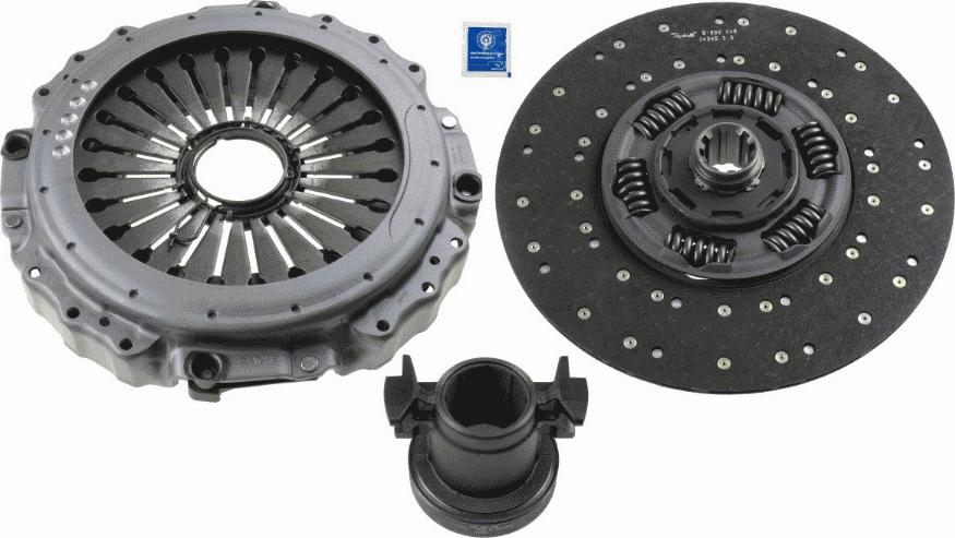 SACHS 3 400 124 001 - Sajūga komplekts www.autospares.lv