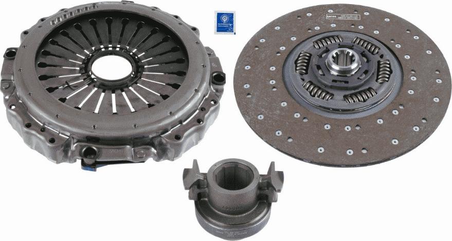 SACHS 3 400 124 101 - Sajūga komplekts www.autospares.lv