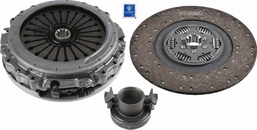 SACHS 3 400 121 601 - Sajūga komplekts www.autospares.lv