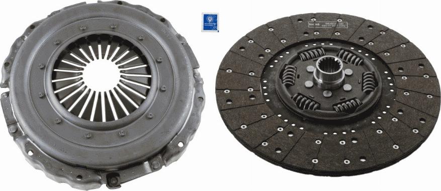 SACHS 3 400 121 301 - Sajūga komplekts www.autospares.lv