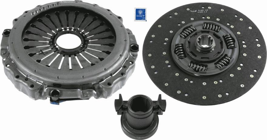 SACHS 3400 122 501 - Sajūga komplekts www.autospares.lv