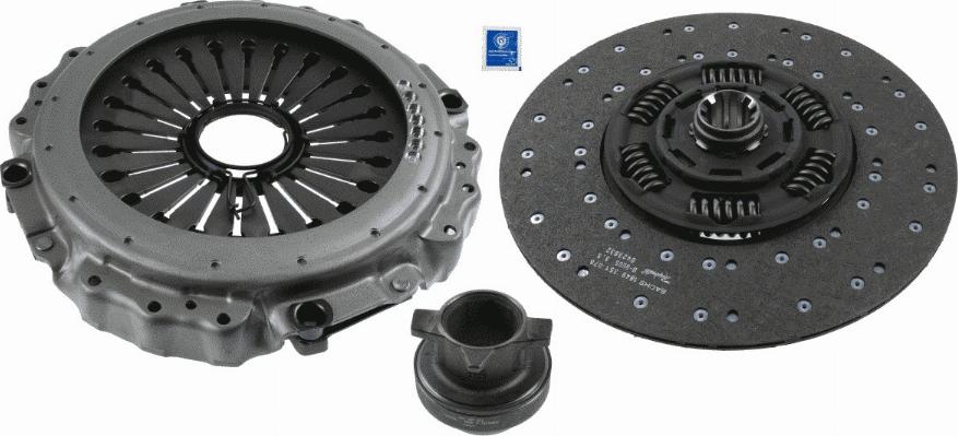 SACHS 3 400 122 301 - Sajūga komplekts www.autospares.lv