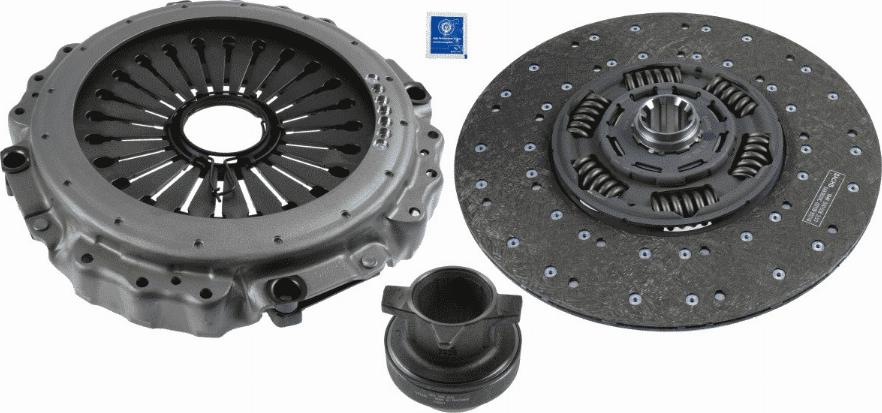 SACHS 3 400 122 201 - Sajūga komplekts www.autospares.lv