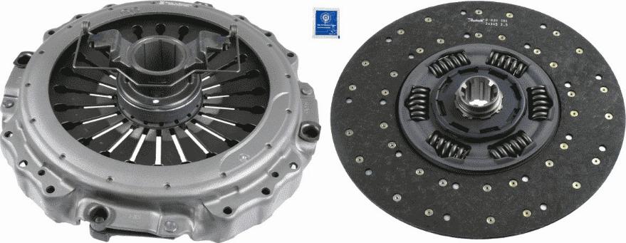 SACHS 3 400 127 101 - Sajūga komplekts www.autospares.lv