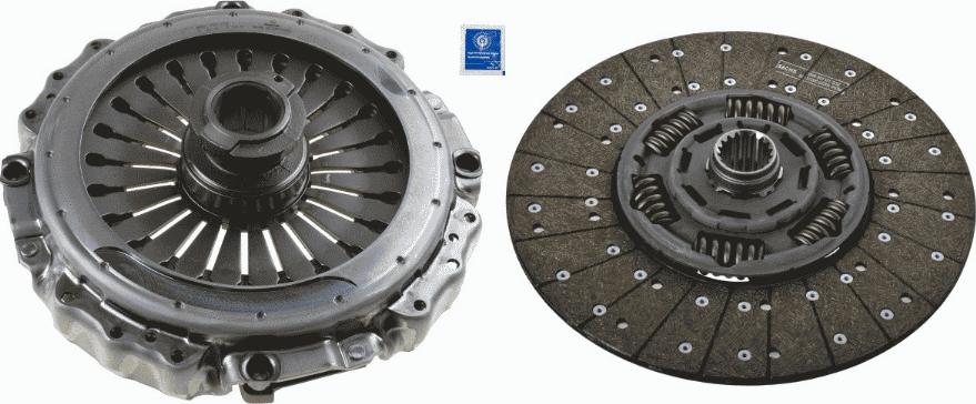 SACHS 3 400 700 446 - Sajūga komplekts www.autospares.lv