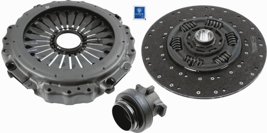 SACHS 3 400 700 459 - Sajūga komplekts www.autospares.lv