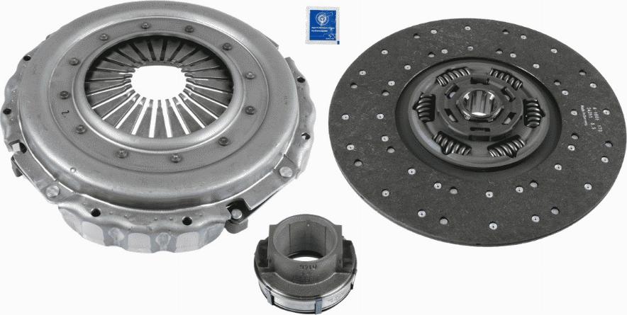 SACHS 3 400 700 466 - Sajūga komplekts www.autospares.lv