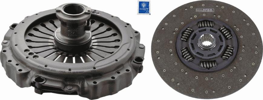 SACHS 3 400 700 414 - Sajūga komplekts www.autospares.lv