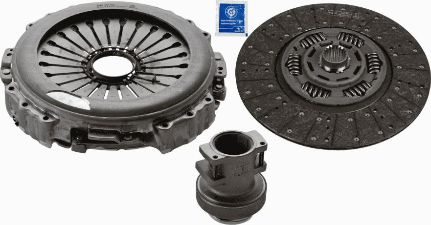 SACHS 3400 700 545 - Sajūga komplekts www.autospares.lv