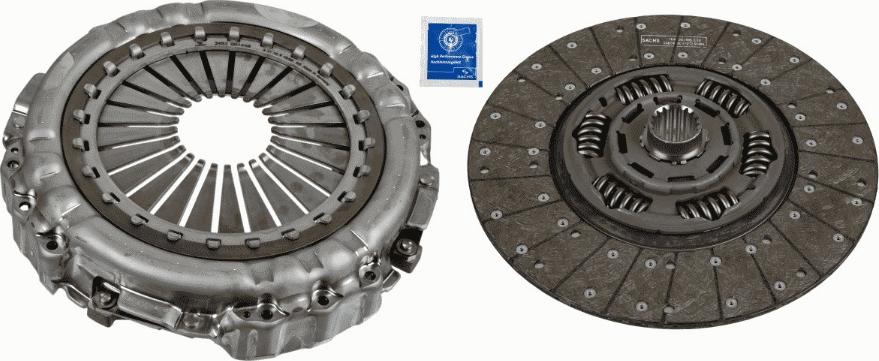 SACHS 3400 700 543 - Clutch Kit www.autospares.lv