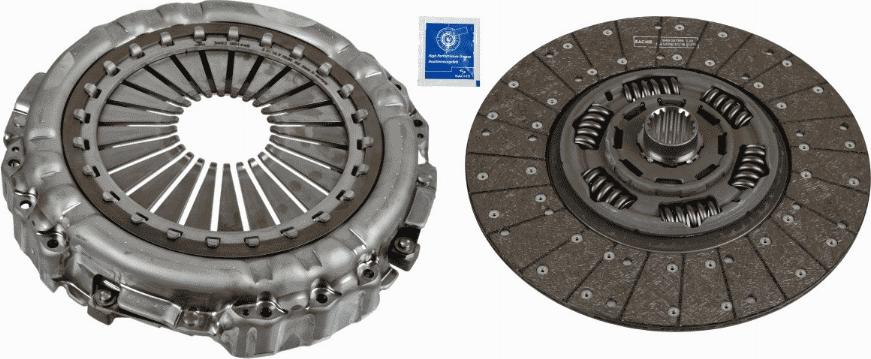 SACHS 3400 700 542 - Clutch Kit www.autospares.lv