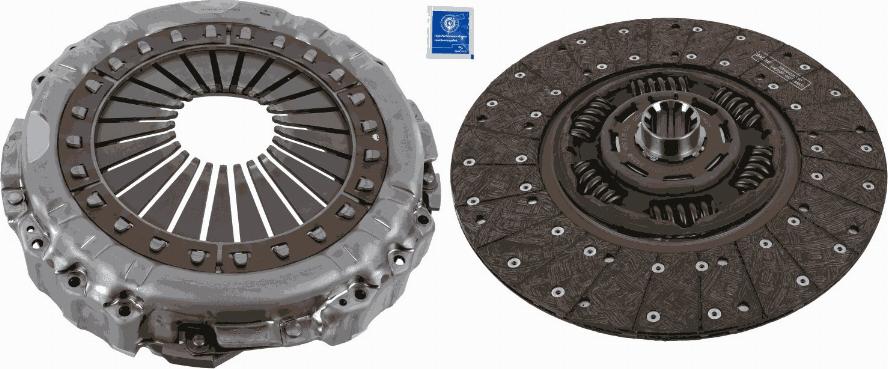 SACHS 3400 700 690 - Sajūga komplekts www.autospares.lv