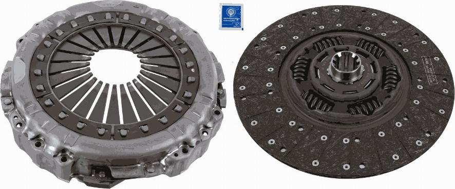 SACHS 3400 700 691 - Sajūga komplekts www.autospares.lv