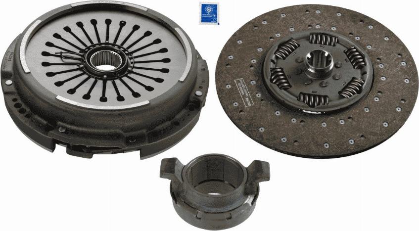 SACHS 3400 700 641 - Sajūga komplekts www.autospares.lv