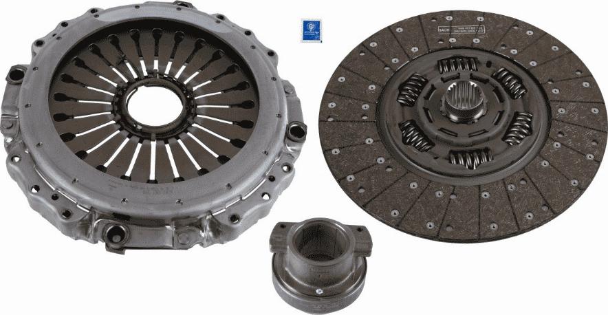 SACHS 3400 700 654 - Sajūga komplekts www.autospares.lv