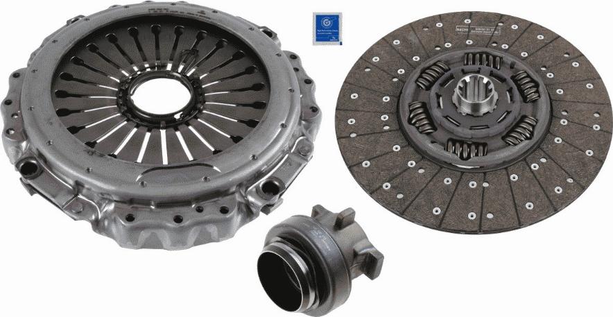 SACHS 3400 700 669 - Sajūga komplekts www.autospares.lv