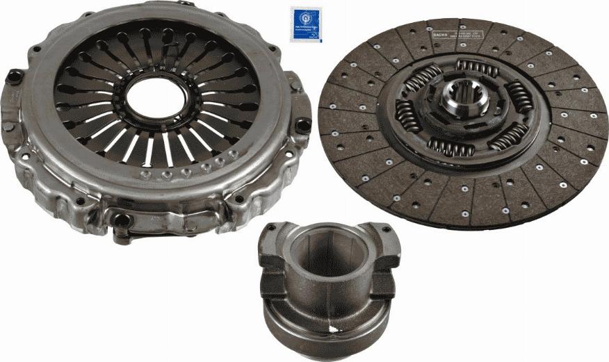 SACHS 3400 700 624 - Sajūga komplekts www.autospares.lv