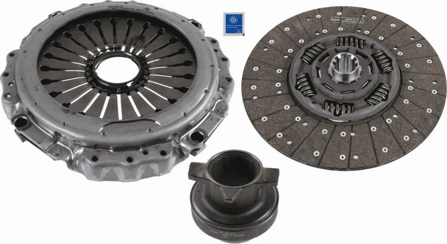 SACHS 3400 700 670 - Sajūga komplekts www.autospares.lv