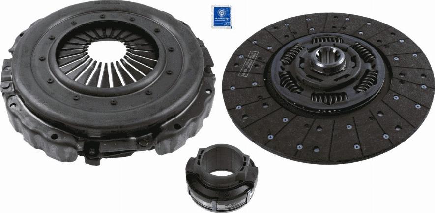 SACHS 3400 700 394 - Sajūga komplekts www.autospares.lv