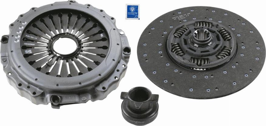 SACHS 3400 700 346 - Sajūga komplekts www.autospares.lv