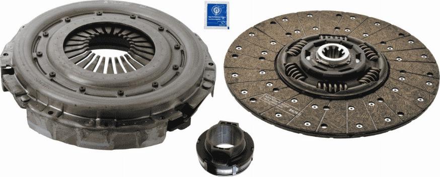 SACHS 3 400 700 353 - Sajūga komplekts www.autospares.lv