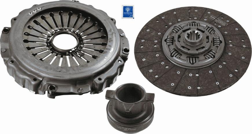 SACHS 3 400 700 310 - Sajūga komplekts www.autospares.lv