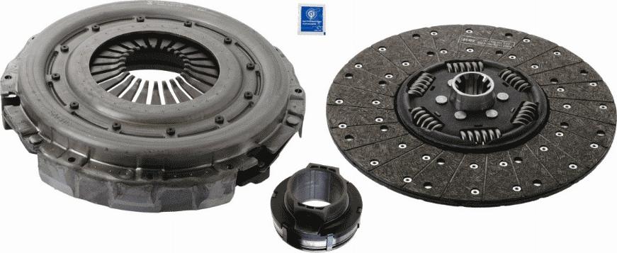 SACHS 3400 700 318 - Sajūga komplekts www.autospares.lv