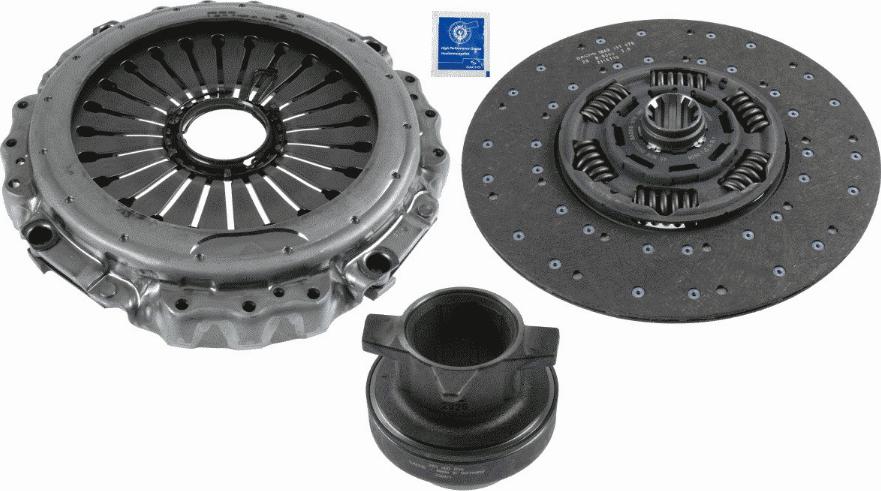 SACHS 3 400 700 380 - Sajūga komplekts www.autospares.lv