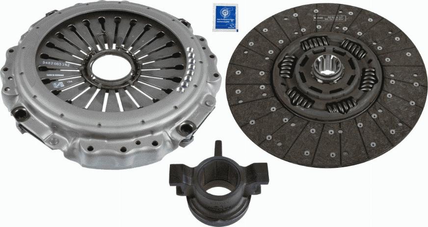 SACHS 3400 700 331 - Sajūga komplekts www.autospares.lv