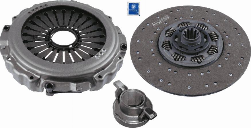 SACHS 3400 700 328 - Sajūga komplekts www.autospares.lv