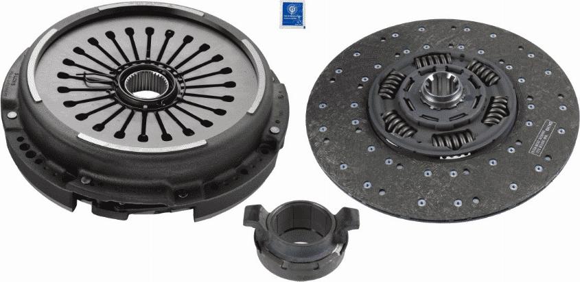 SACHS 3 400 700 327 - Sajūga komplekts www.autospares.lv