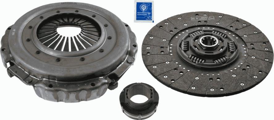 SACHS 3 400 700 376 - Sajūga komplekts www.autospares.lv