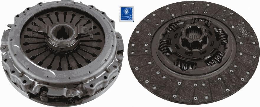 SACHS 3400 700 704 - Sajūga komplekts www.autospares.lv