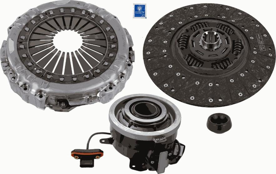 SACHS 3400 710 094 - Sajūga komplekts www.autospares.lv