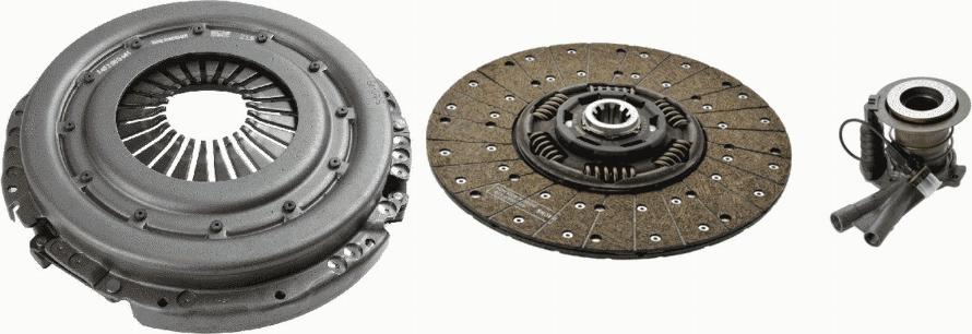 SACHS 3 400 710 011 - Clutch Kit www.autospares.lv