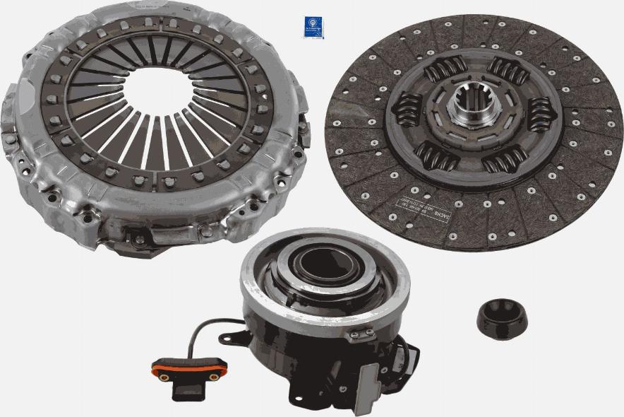 SACHS 3400 710 026 - Sajūga komplekts www.autospares.lv