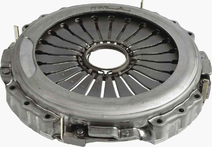 SACHS 3482 000 999 - Нажимной диск сцепления www.autospares.lv