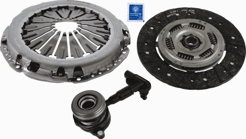 SACHS 3000 990 495 - Sajūga komplekts www.autospares.lv