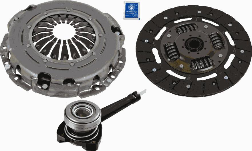 SACHS 3000 990 466 - Sajūga komplekts autospares.lv