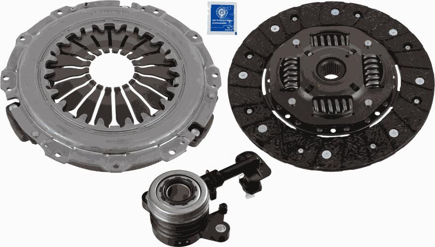 SACHS 3000 990 489 - Sajūga komplekts www.autospares.lv